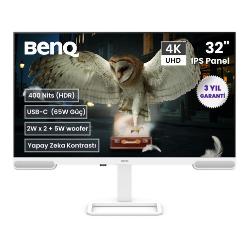 EW3290U 32'' IPS 4K 3xHDMI USB-C USB-A MM Pivot HDR 400 Eye Care Kumandalı Monitör