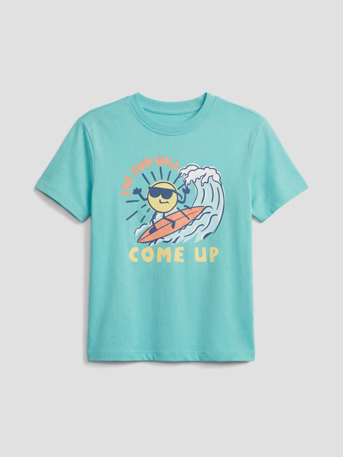 Kids Turkuaz Tişört