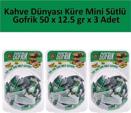 Küre Mini Sütlü Gofrik 50 x 12.5 gr x 3 Adet
