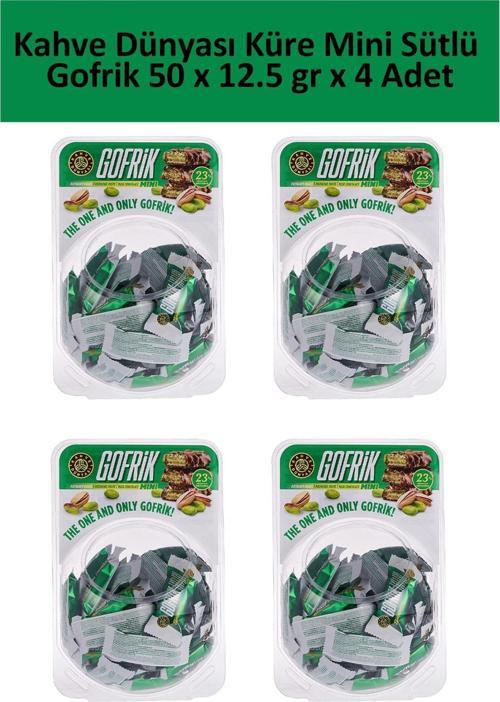 Küre Mini Sütlü Gofrik 50 x 12.5 gr x 4 Adet
