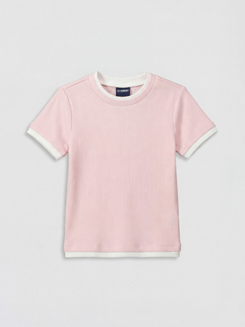 LC WAIKIKI Pembe Tişört