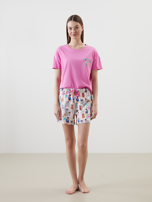 DREAM Pembe Pijama Takımı