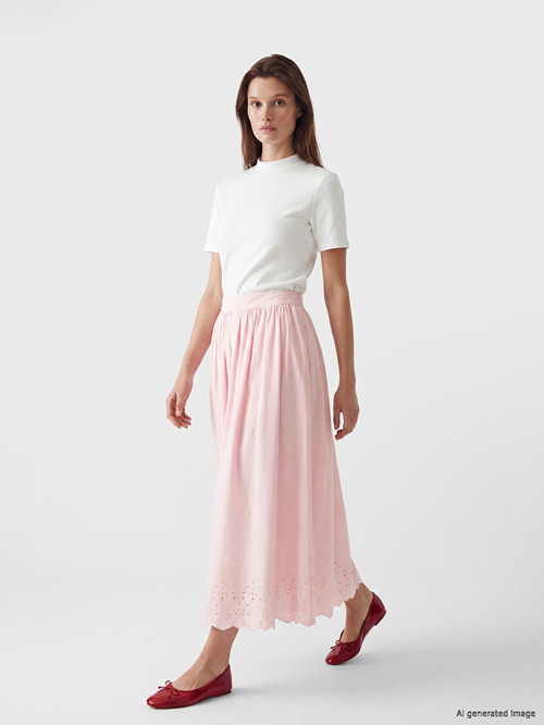 Modest Pembe Etek