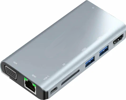 W28 8 in 1 Usb-C Çok İşlevli Bağlantı İstasyonu