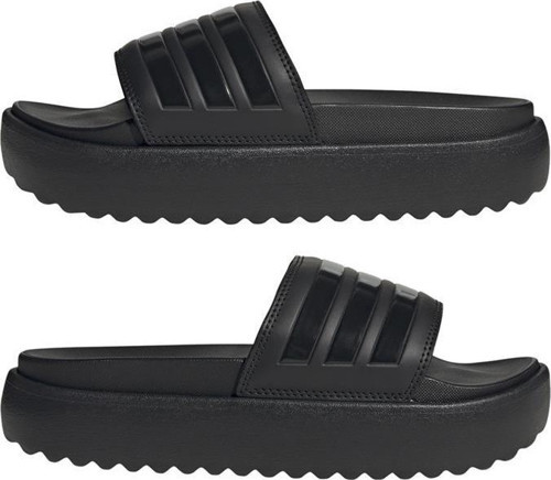 Siyah Kadın Terlik Hq6179-Adilette Platform