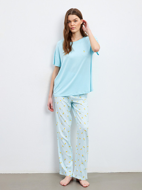DREAM Mavi Pijama Takımı