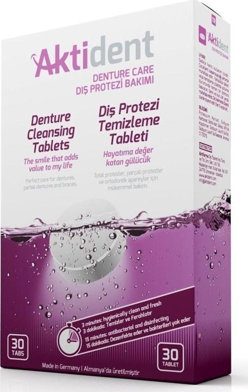 Diş Protezi Temizleme Tableti