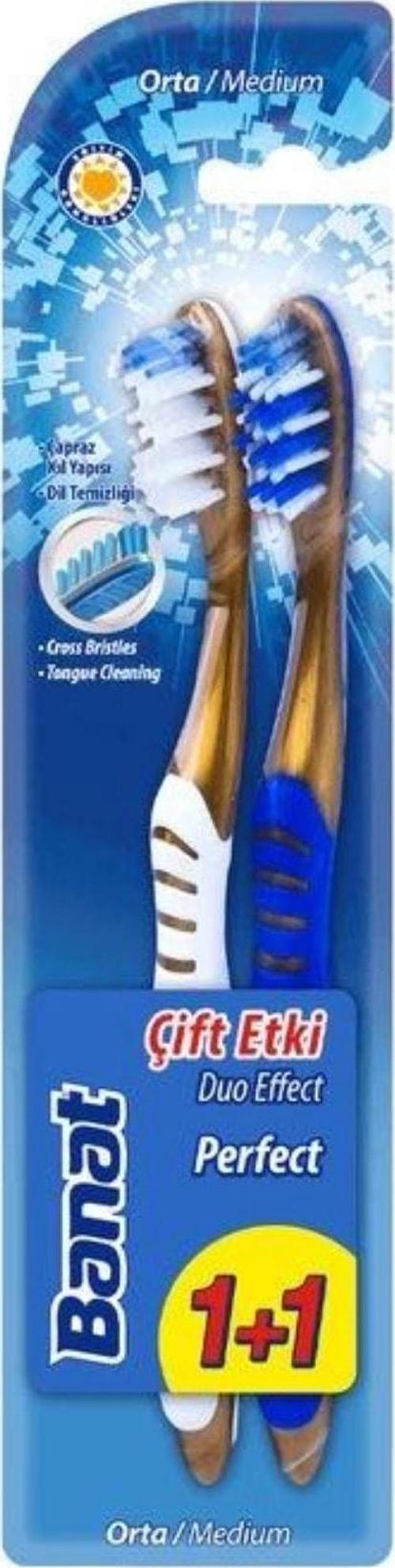 Perfect Çift Etkili Diş Fırçası 2'li Set