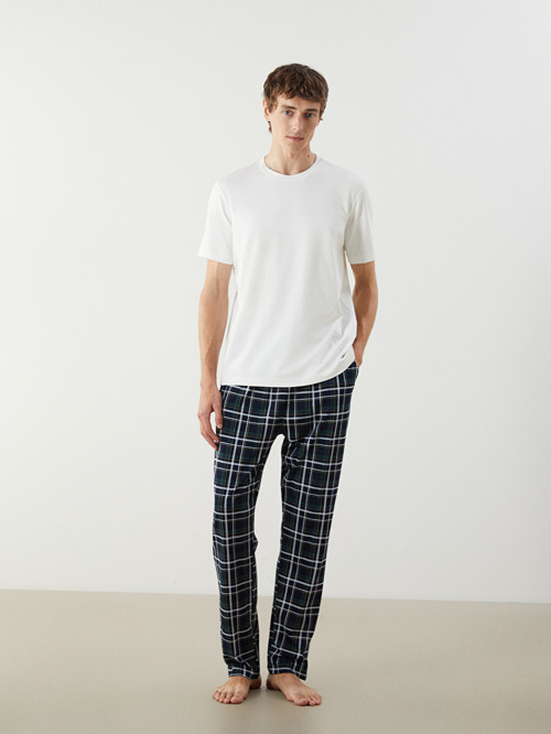 LC WAIKIKI Lacivert Pijama Takımı