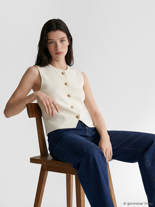 Comfort Ekru Hırka