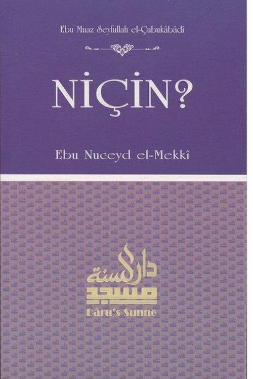Niçin?