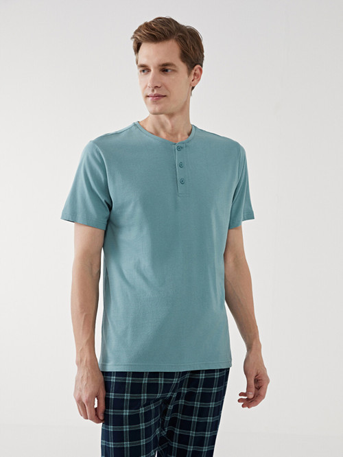LC WAIKIKI Yeşil Pijama Takımı