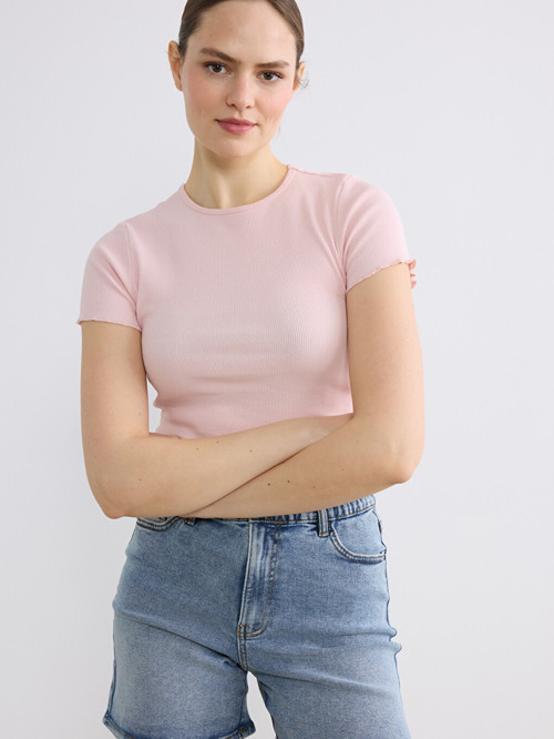 LC WAIKIKI Pembe Tişört