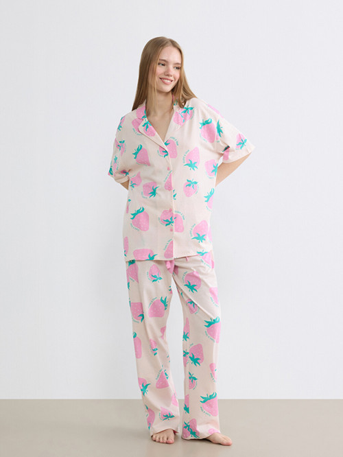 Young Pembe Pijama Takımı