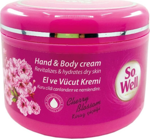 Kiraz Çiçeği El ve Vücut Kremi 250 ml