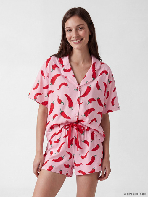Young Pembe Pijama Takımı