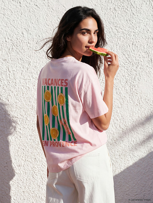 Vision Pembe Tişört