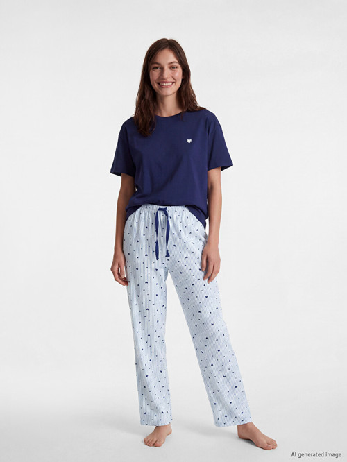 DREAM Mavi Pijama Takımı