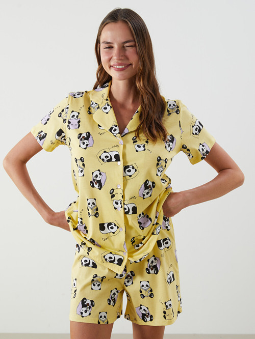 Young Sarı Pijama Takımı