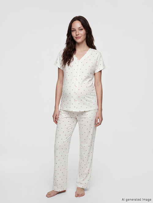 DREAM Ekru Pijama Takımı