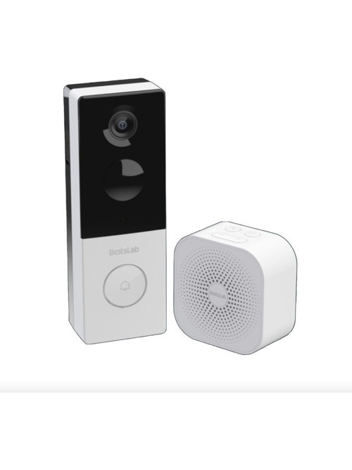 Botslab +360 Botslab R801 3mp 2k Akıllı Ev Görüntülü Kapı Zili Kablosuz Wifi Güvenlik Koruma Hdr Gece Görüş Alexa Google