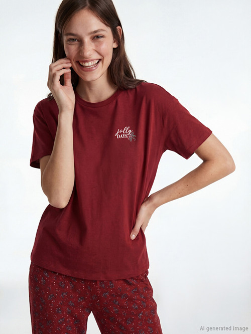 DREAM Kırmızı Pijama Takımı