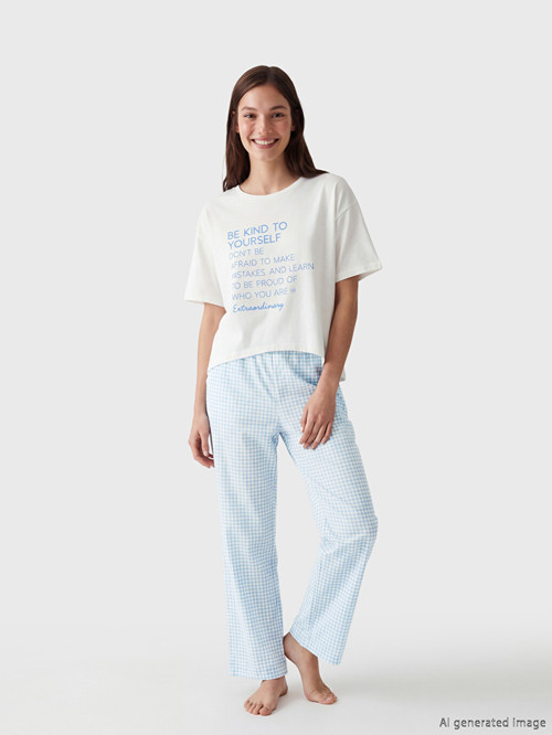 Young Lila Pijama Takımı