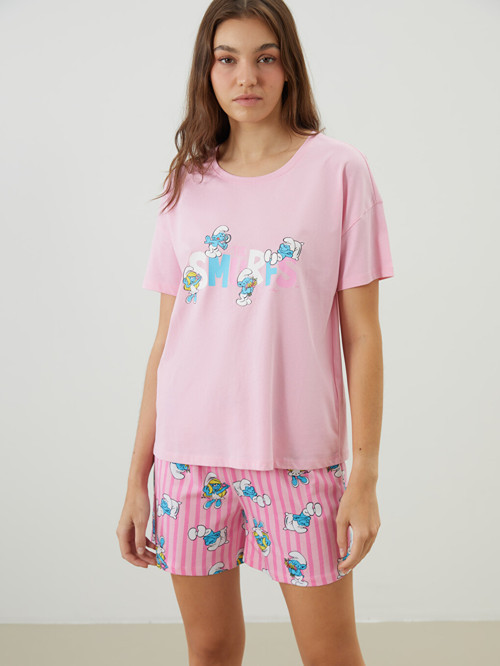 Young Pembe Pijama Takımı