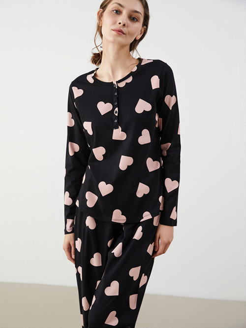DREAM Siyah Pijama Takımı