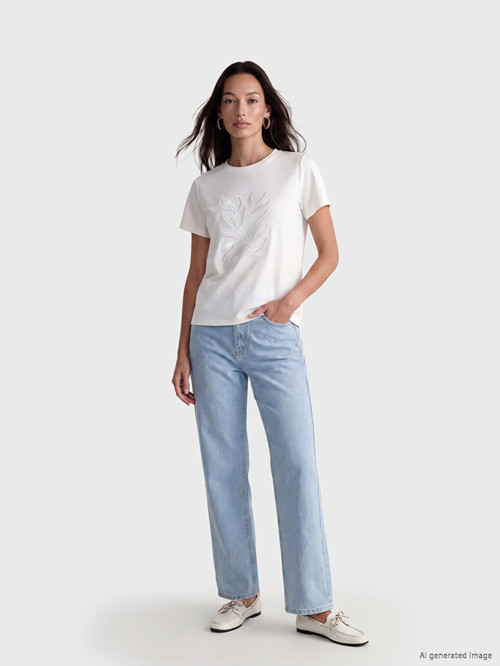 EVERYDAY Beyaz Tişört