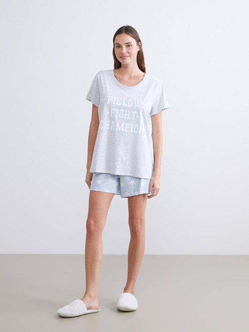 DREAM Mavi Pijama Takımı