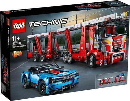 42098 Technic Araba Nakliye Aracı Ve Mavi Araba