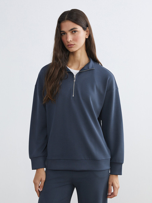EVERYDAY Lacivert Sweatshirt