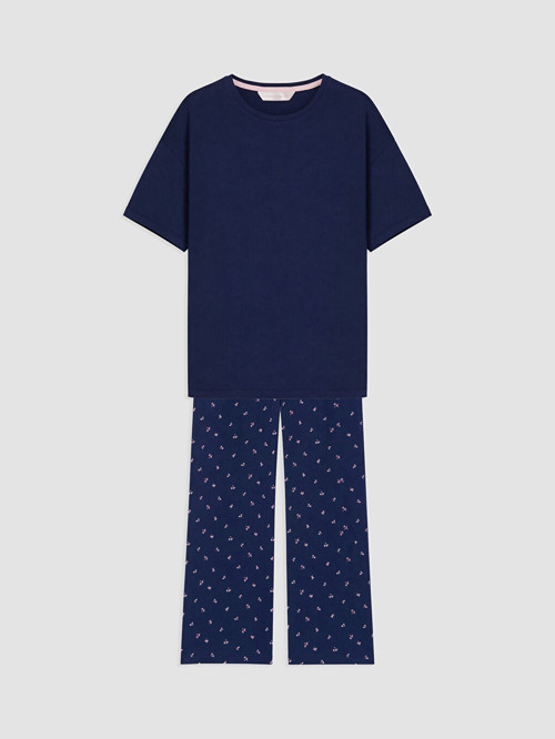 DREAM Lacivert Pijama Takımı