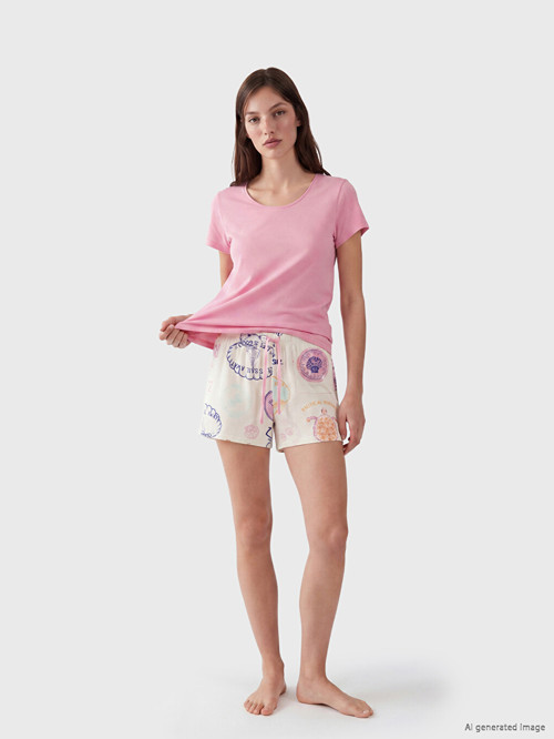 DREAM Bej Pijama Takımı