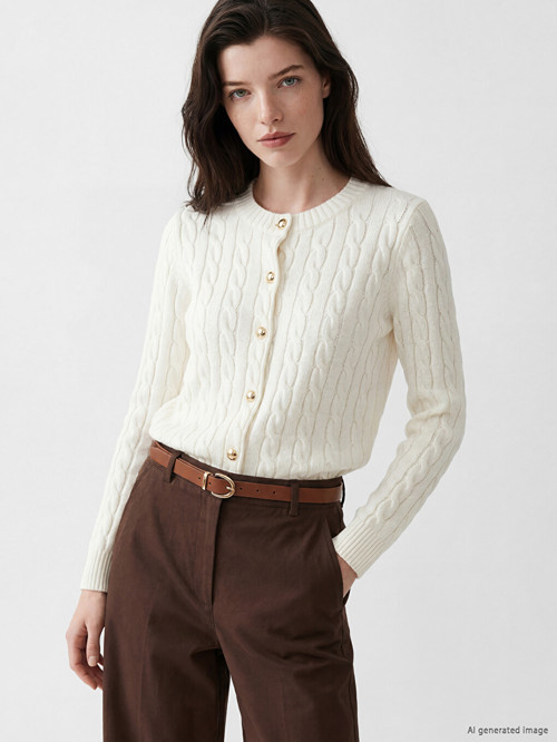 Comfort Ekru Hırka