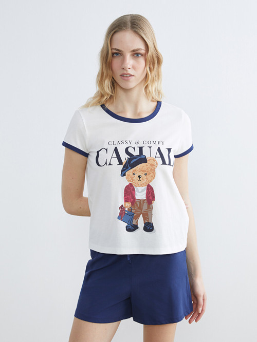 DREAM Lacivert Pijama Takımı