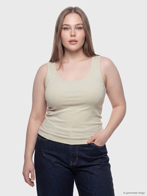 Curve Bej Tişört