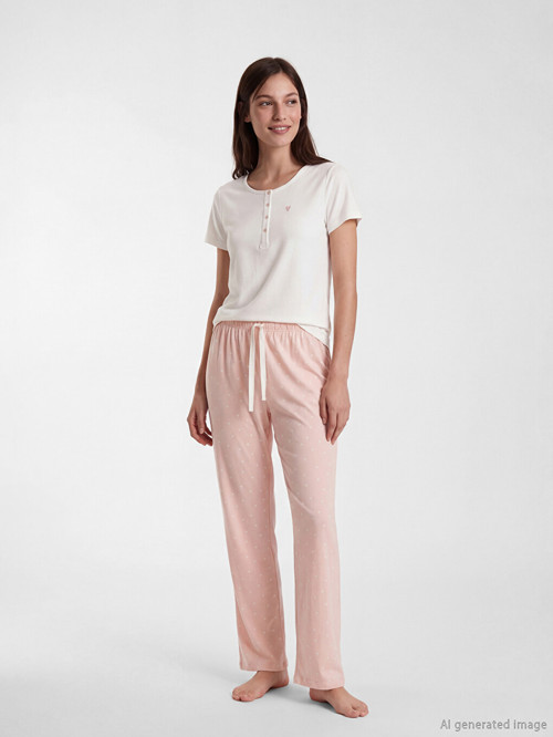 DREAM Pembe Pijama Takımı