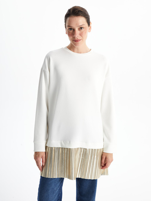 EVERYDAY Beyaz Sweatshirt