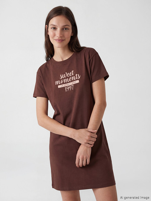 DREAM Kahverengi Pijama Takımı