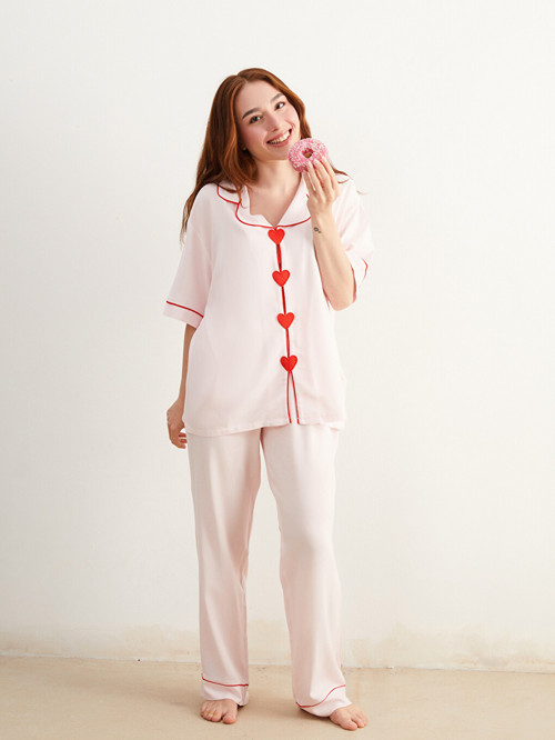 DREAM Pembe Pijama Takımı