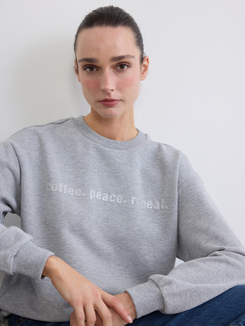EVERYDAY Gri Sweatshirt