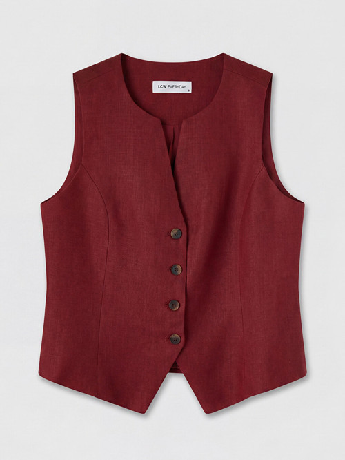 EVERYDAY Bordo Hırka