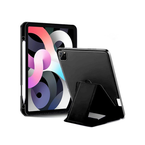 Tablet İle Uyumlu Kılıf Lüks Kadife İç Kaplamalı Suni Deri Mıknatıslı Standlı Tablet Arka Kapak (, S9 / S9 FE)