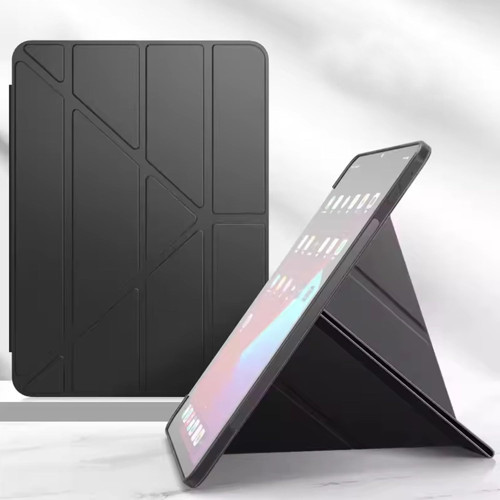 Huawei Pad X9 ile uyumlu 11.5 Kılıf Kalem Koyma Bölmeli Stand Olan Uyku Modlu Suni Deri