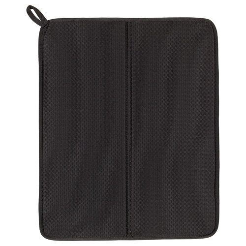 NYSKÖLJD 44X36 CM KOYU GRİ BULAŞIK KURUTMA PEDİ ÖRTÜSÜ KOYU GRİ