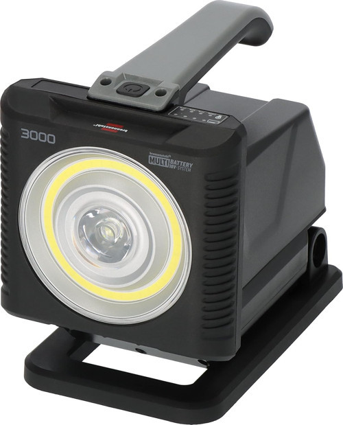 Profesyonel Serisi Multi Battery 20 Watt 18 Volt Tüm Bataryalarla Uyumlu IP54 1140+2160 Lümen Işık Gücüne Sahip Projektör