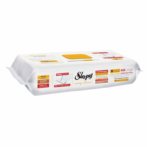 Easy Arap Sabunu Katkılı Mopa Uyumlu Yer Temizlik Havlusu&Mendili 6x50 (300 Yaprak)