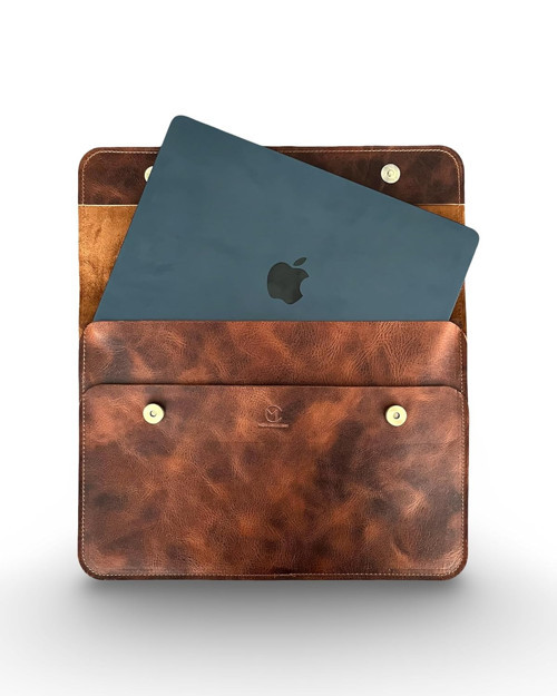 Hakiki Deri MacBook Kılıfı 13-14 İnç – Gerçek Deri MacBook Çantası, MacBook , MacBook